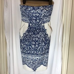 J. Crew strapless sun dress